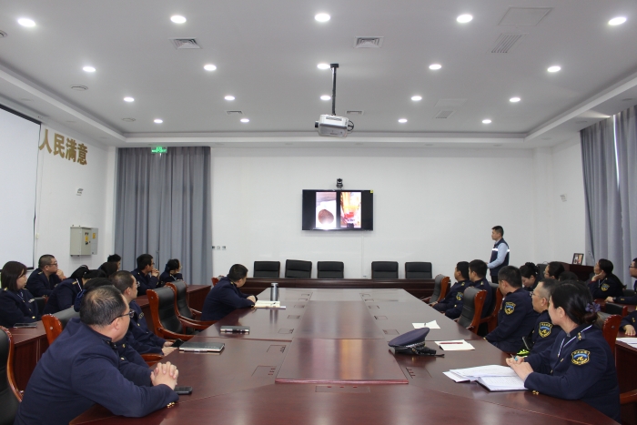 2025-3-20 石家庄东收费站开展消防安全知识培训