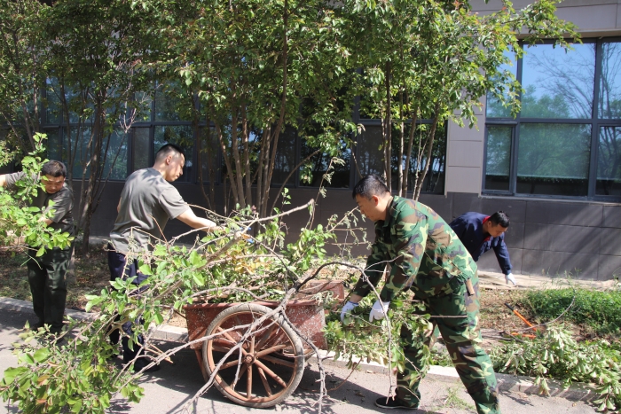 2025-4-25石家庄南站路域环境提升1，摄：周兴乐