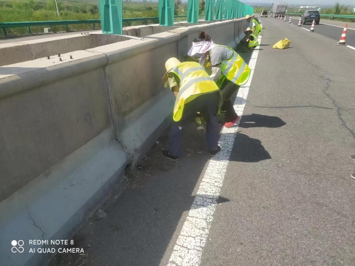 张家口分中心涿鹿养护队：闻“汛”而动、听令而行，筑牢汛期安全防线