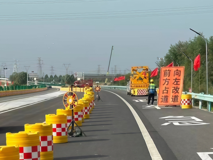 2025年9月7日，京港澳高速新增肥乡西互通交通导改顺利完成