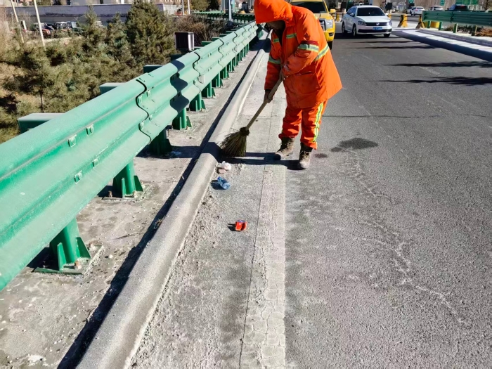 张家口分中心崇礼养护队春节在岗暖旅途！24小时坚守docx1